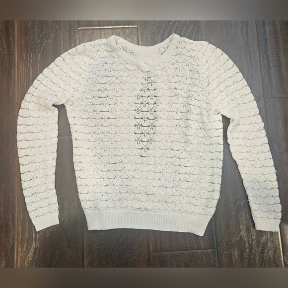 Parker Cream Textured Sweater - Picture 1 of 5